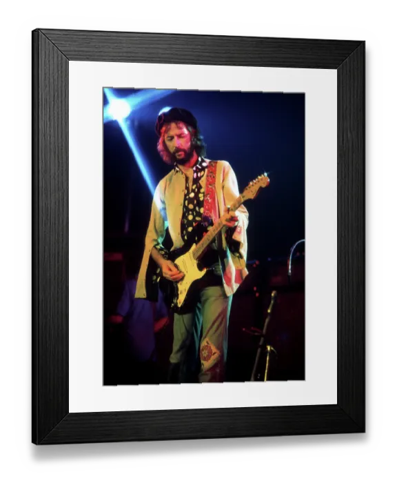 Framed Print : Clapton in Polka Dots Framed Print : Clapton in Polka Dots