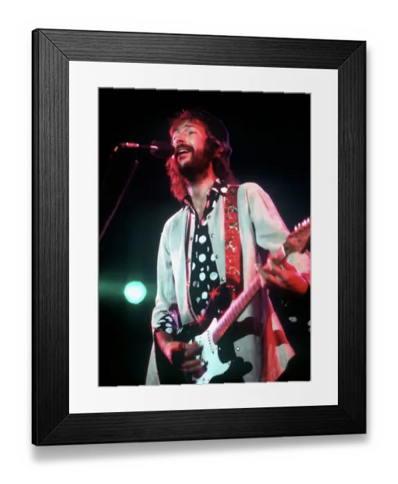 Framed Print : Clapton in Polka Dots Framed Print : Clapton in Polka Dots