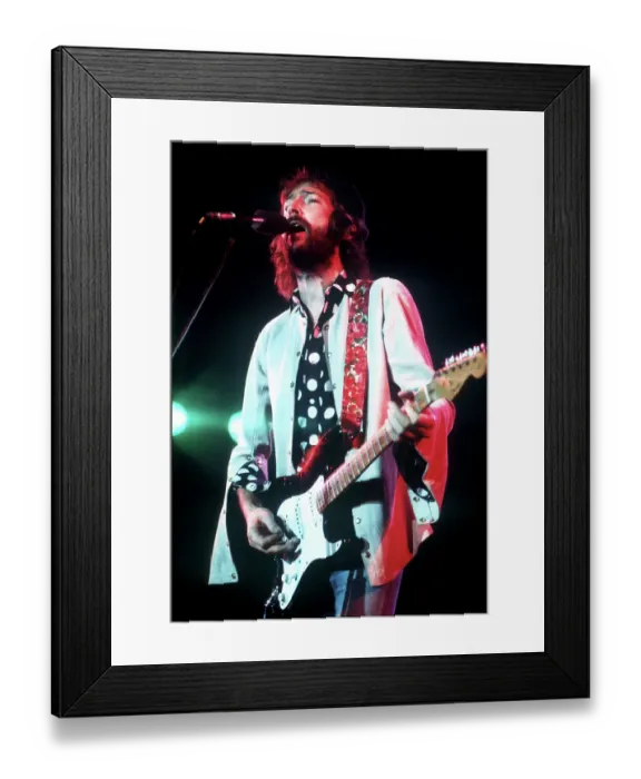 Framed Print : Clapton in Polka Dots Framed Print : Clapton in Polka Dots