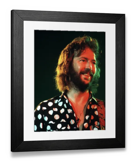 Framed Print : Clapton in Polka Dots Framed Print : Clapton in Polka Dots
