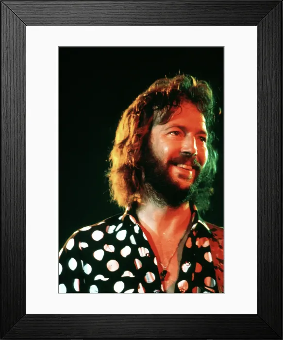 Framed Print : Clapton in Polka Dots Framed Print : Clapton in Polka Dots