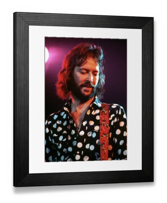 Framed Print : Clapton in Polka Dots Framed Print : Clapton in Polka Dots