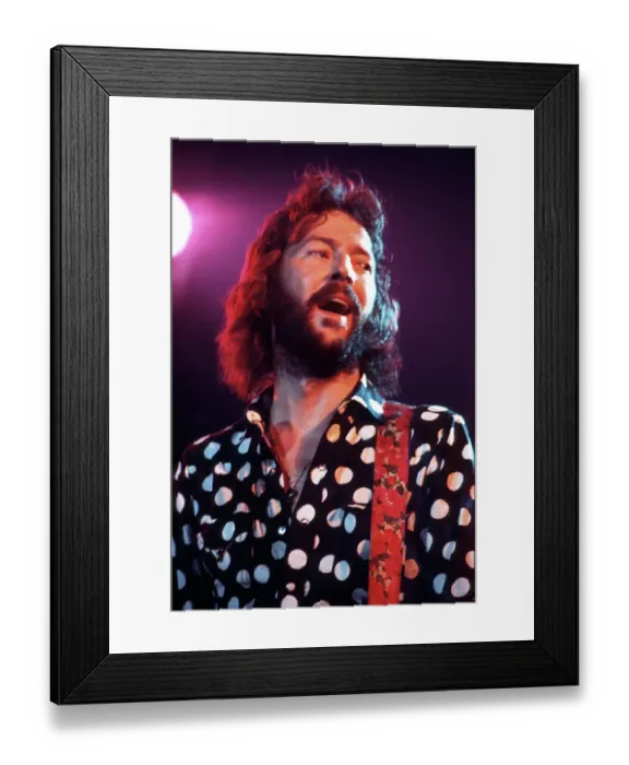 Framed Print : Clapton in Polka Dots Framed Print : Clapton in Polka Dots