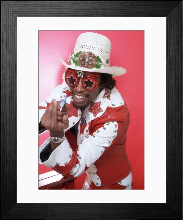 Framed Print : Photo of Bootsy Collins