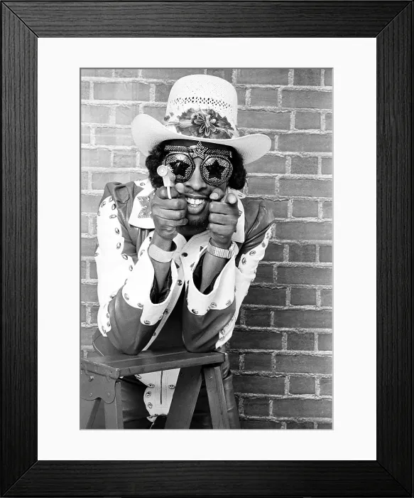 Framed Print : Photo of Bootsy Collins Framed Print : Photo of Bootsy Collins