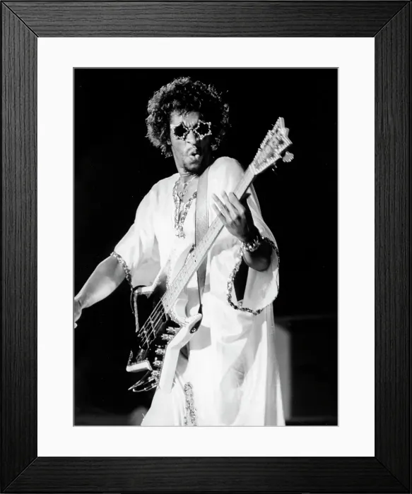Framed Print : Photo of Bootsy Collins Framed Print : Photo of Bootsy Collins