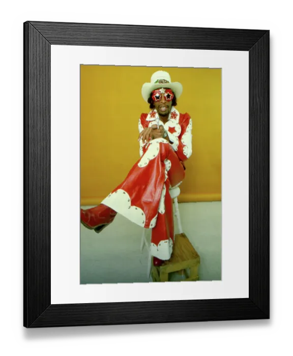 Framed Print : Photo of Bootsy Collins