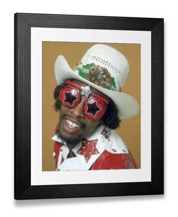 Framed Print : Photo of Bootsy Collins Framed Print : Photo of Bootsy Collins