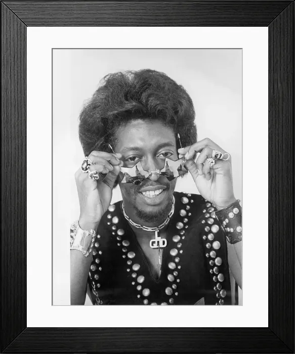Framed Print : Photo of Bootsy Collins Framed Print : Photo of Bootsy Collins
