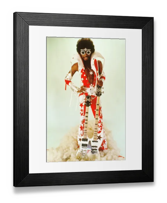 Framed Print : Photo of Bootsy Collins