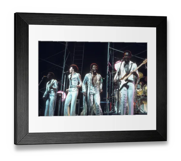 Framed Print : The Commodores In Concert Framed Print : The Commodores In Concert