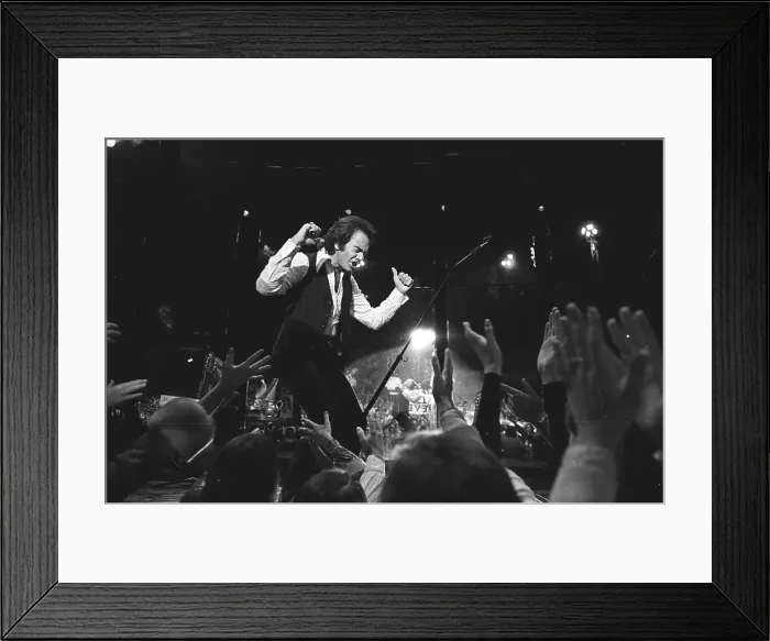 Framed Print : Neil Diamond Performing Framed Print : Neil Diamond Performing