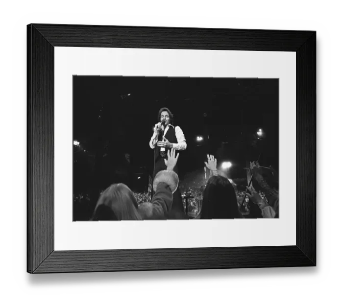 Framed Print : Neil Diamond Performing Framed Print : Neil Diamond Performing