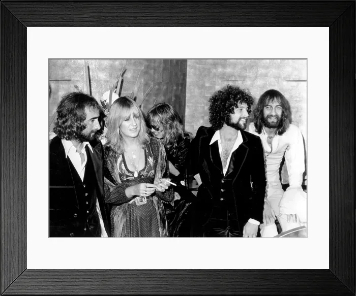 Framed Print : Fleetwood Mac At An Event Framed Print : Fleetwood Mac At An Event