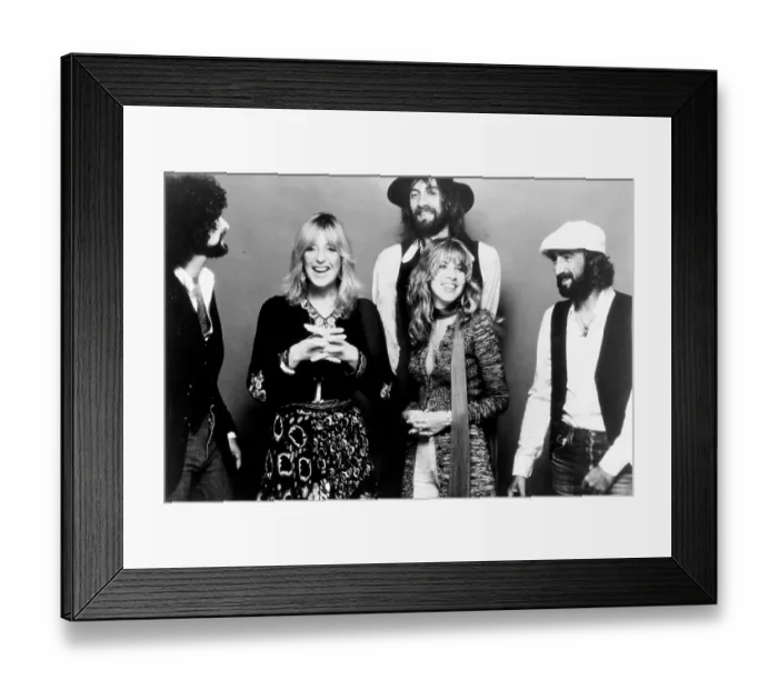 Framed Print : Fleetwood Mac Portrait Framed Print : Fleetwood Mac Portrait