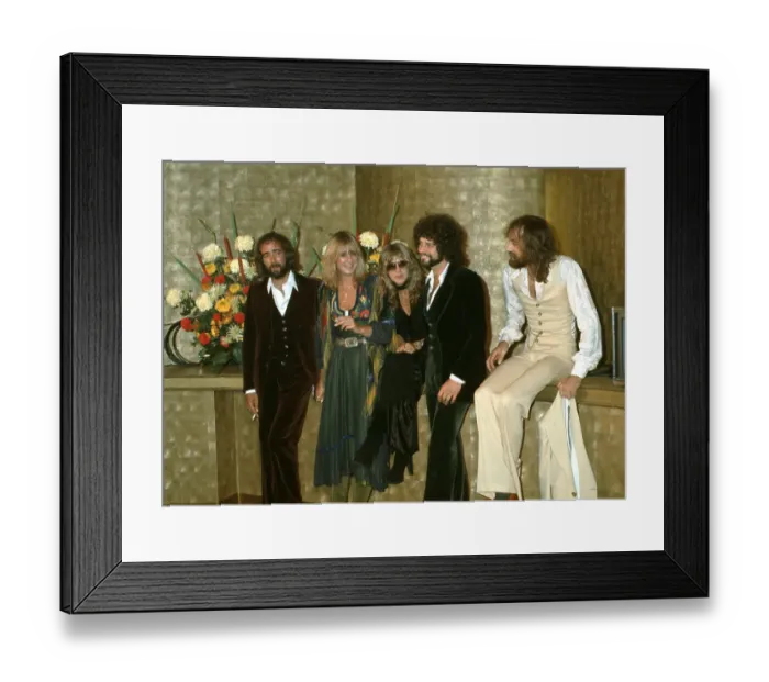 Framed Print : Fleetwood Mac At An Event Framed Print : Fleetwood Mac At An Event