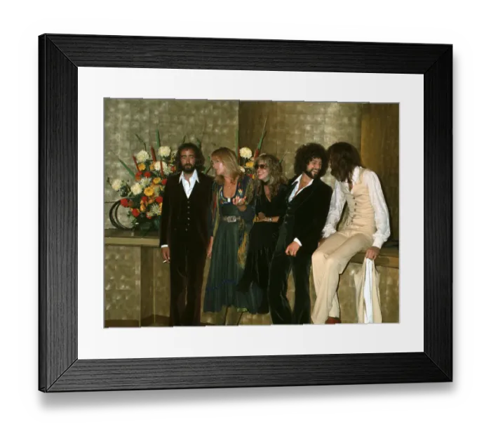 Framed Print : Fleetwood Mac At An Event Framed Print : Fleetwood Mac At An Event