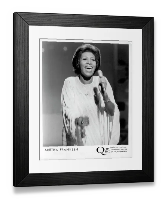 Framed Print : Queen Of Soul Performing Framed Print : Queen Of Soul Performing