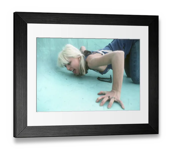 Framed Print : Blondie Portrait Session In LA Framed Print : Blondie Portrait Session In LA