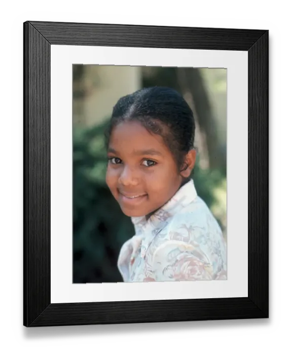 Framed Print : Janet Jackson Portrait Session At Home Framed Print : Janet Jackson Portrait Session At Home