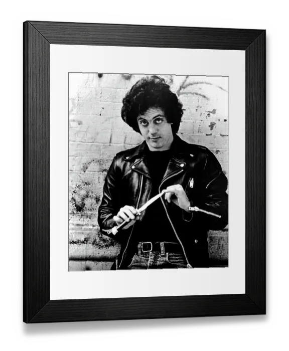 Framed Print : Billy Joel With A Switchblade Framed Print : Billy Joel With A Switchblade