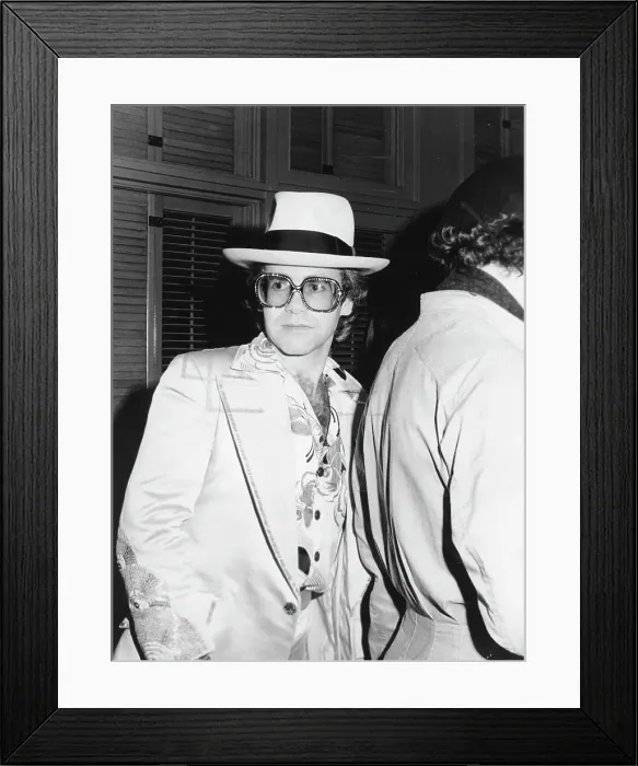 Framed Print : Elton Out On The Town Framed Print : Elton Out On The Town