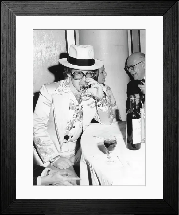 Framed Print : Elton Out On The Town Framed Print : Elton Out On The Town