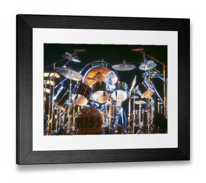Framed Print : Kiss Performing Framed Print : Kiss Performing
