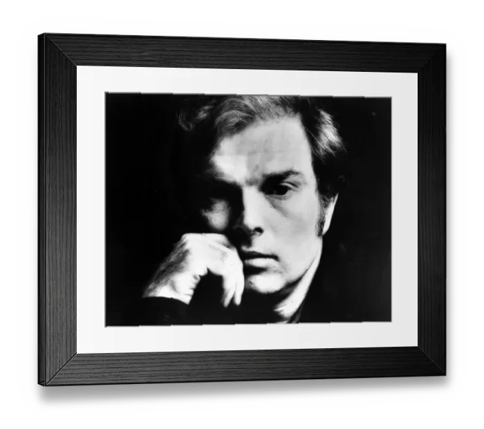 Framed Print : Portrait. CIRCA 1977: Rock and Roll singer Van Morrison poses for a publicity Framed Print : Portrait. CIRCA 1977: Rock and Roll singer Van Morrison poses for a publicity