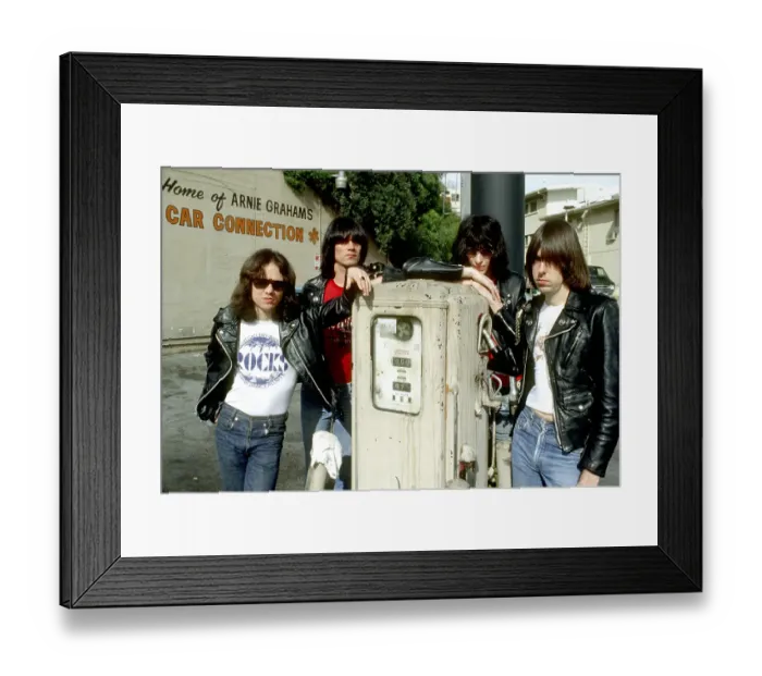 Framed Print : The Ramones Framed Print : The Ramones