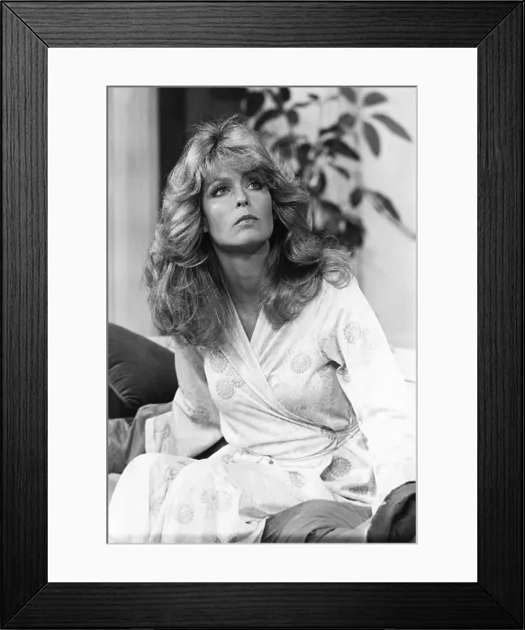 Framed Print : Farrah Fawcett On The Brady Bunch Hour Framed Print : Farrah Fawcett On The Brady Bunch Hour