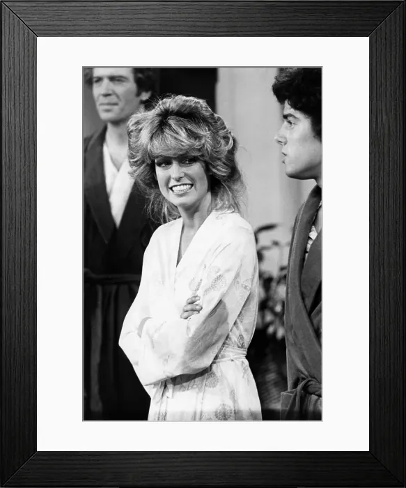 Framed Print : Farrah Fawcett On The Brady Bunch Hour Framed Print : Farrah Fawcett On The Brady Bunch Hour