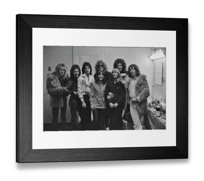 Framed Print : Queen In Montreal Framed Print : Queen In Montreal