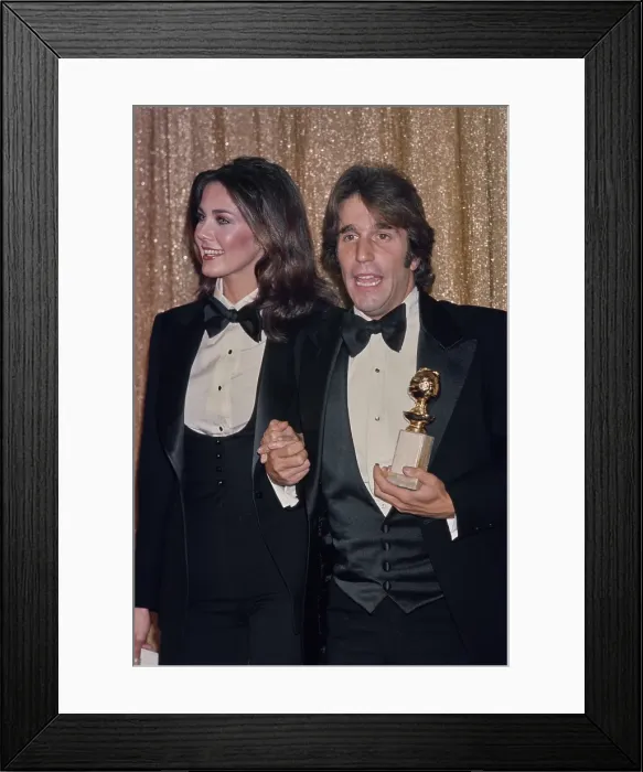 Framed Print : 34th Golden Globe Awards - Press Room Framed Print : 34th Golden Globe Awards - Press Room