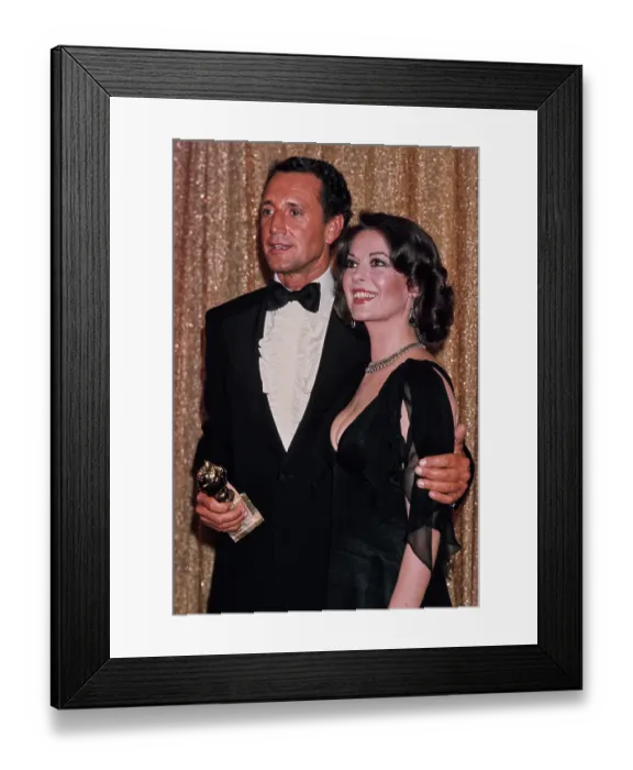 Framed Print : Roy Scheider & Natalie Wood Framed Print : Roy Scheider & Natalie Wood