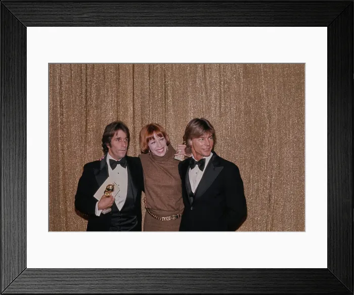Framed Print : 34th Golden Globe Awards - Press Room Framed Print : 34th Golden Globe Awards - Press Room
