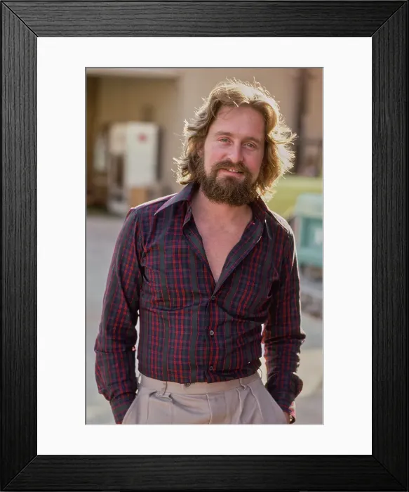 Framed Print : Michael Douglas, American Actor Framed Print : Michael Douglas, American Actor