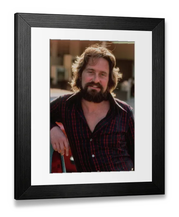 Framed Print : Michael Douglas, American Actor Framed Print : Michael Douglas, American Actor