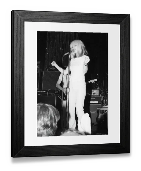 Framed Print : Blondie Performing In LA Framed Print : Blondie Performing In LA