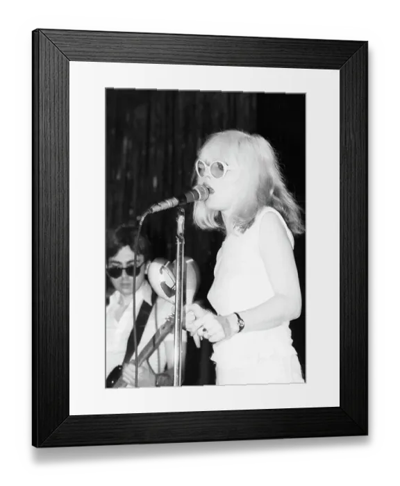 Framed Print : Blondie Performing In LA Framed Print : Blondie Performing In LA