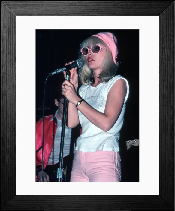 Framed Print : Blondie Performing In LA Framed Print : Blondie Performing In LA