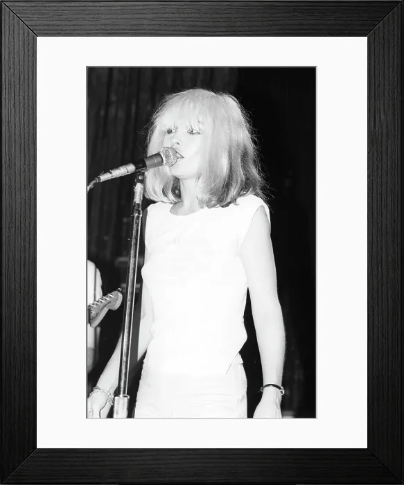 Framed Print : Blondie Performing In LA Framed Print : Blondie Performing In LA