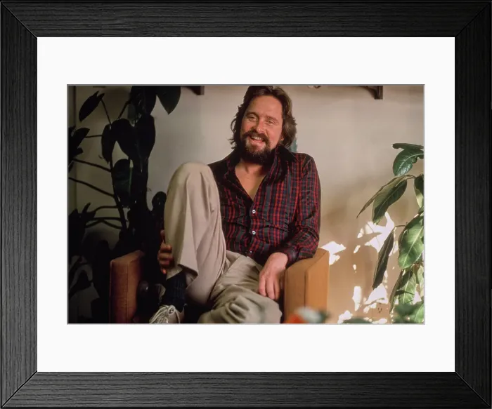 Framed Print : Michael Douglas, American Actor Framed Print : Michael Douglas, American Actor