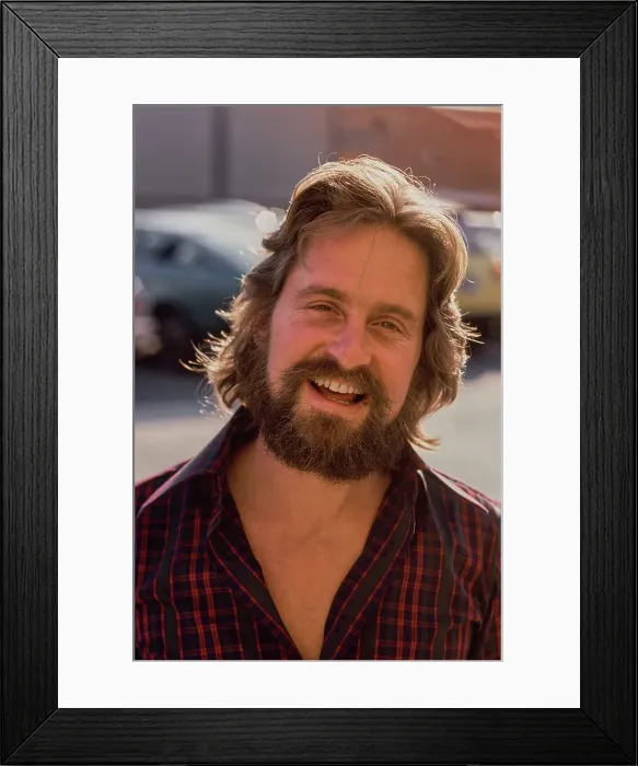Framed Print : Michael Douglas, American Actor Framed Print : Michael Douglas, American Actor