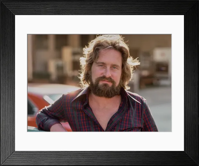 Framed Print : Michael Douglas, American Actor Framed Print : Michael Douglas, American Actor
