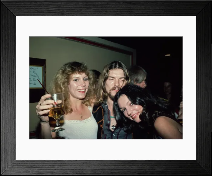 Framed Print : The Seventies Scene