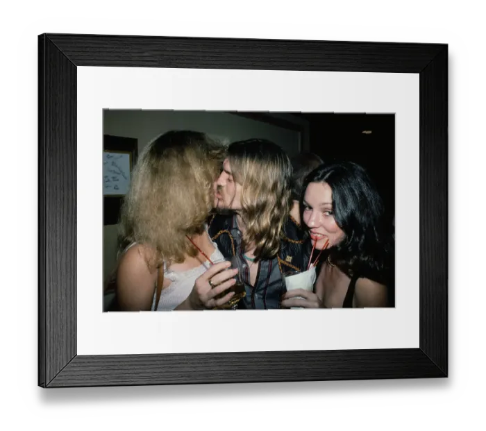 Framed Print : The Seventies Scene Framed Print : The Seventies Scene