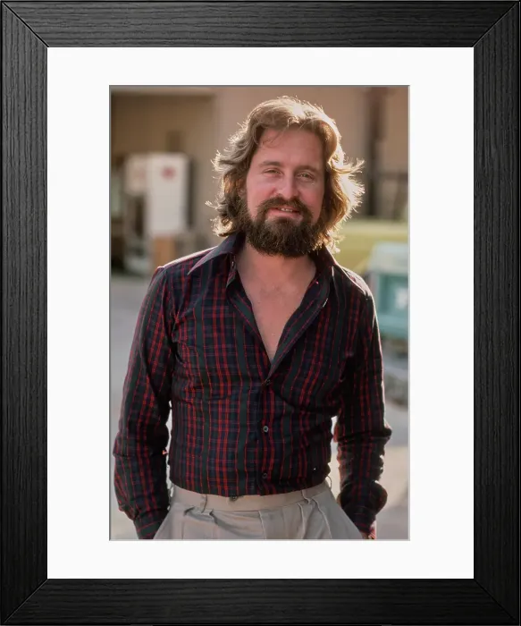 Framed Print : Michael Douglas, American Actor Framed Print : Michael Douglas, American Actor