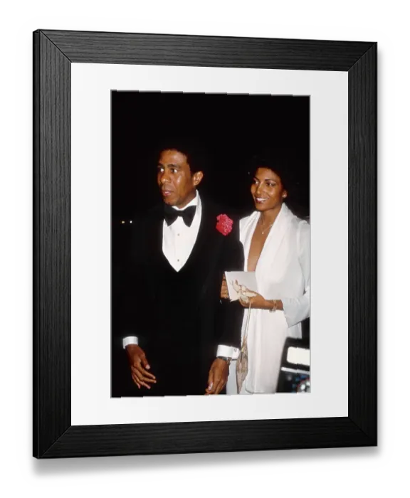 Framed Print : Richard Pryor And Pam Grier