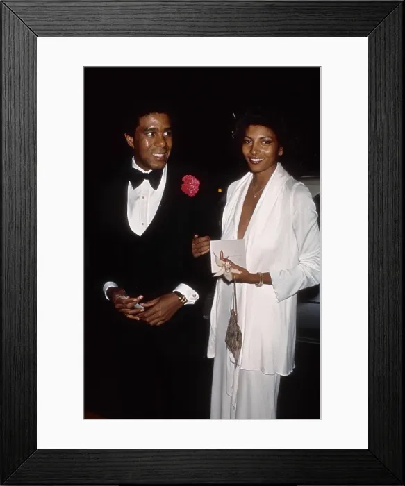 Framed Print : Richard Pryor And Pam Grier Framed Print : Richard Pryor And Pam Grier
